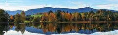 Panorama herbstlicher Allgäu See Von Fineart Panorama