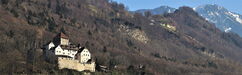 Panoramablick Fürstentum Liechtenstein Von Christian